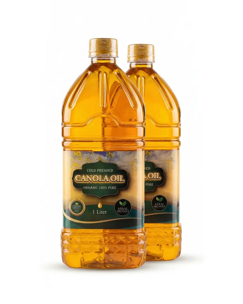 Pure Canola Oil — 1L × 2 Pack