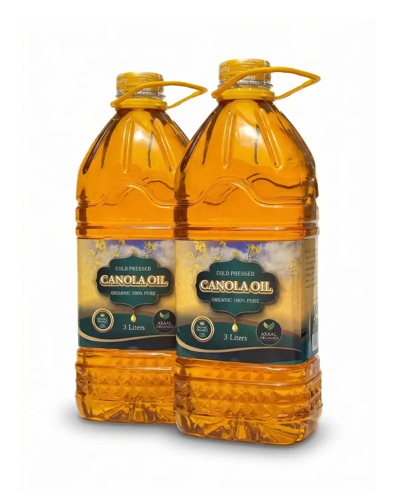 Pure Canola Oil — 3L × 2 Pack