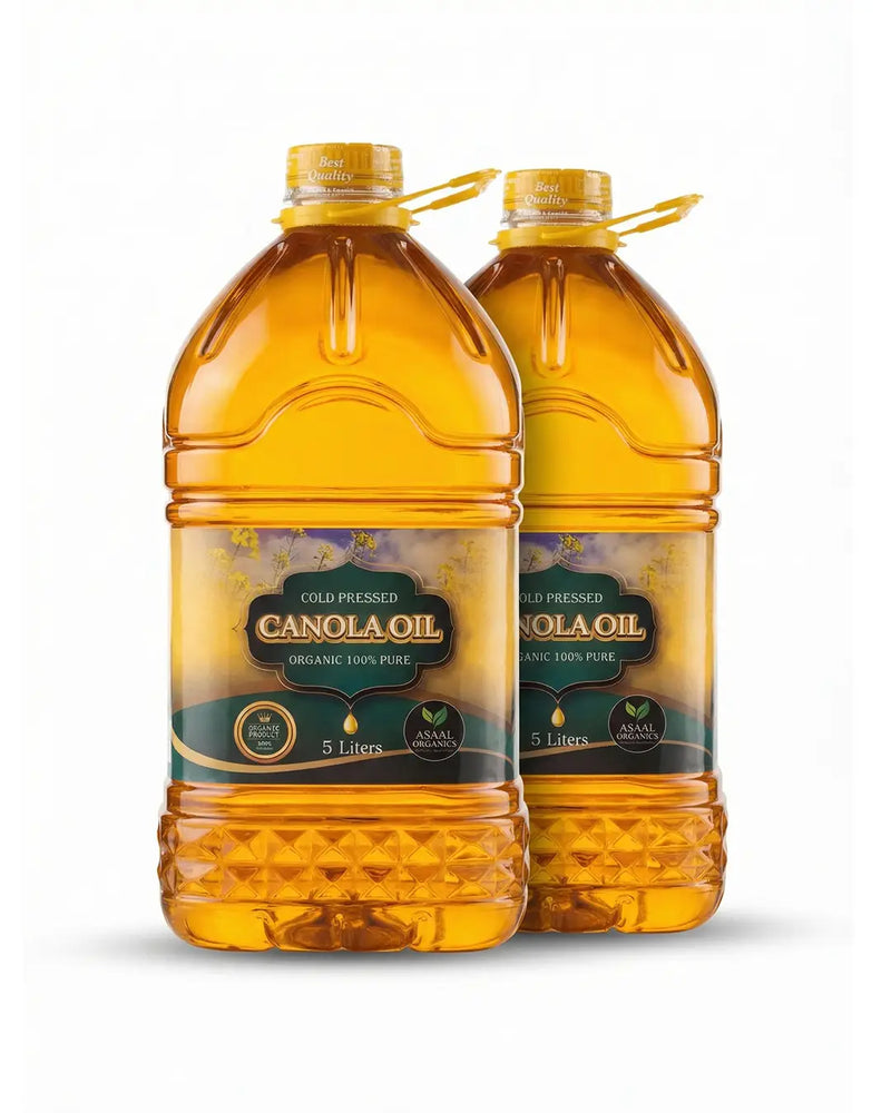 Pure Canola Oil — 5L × 2 Pack