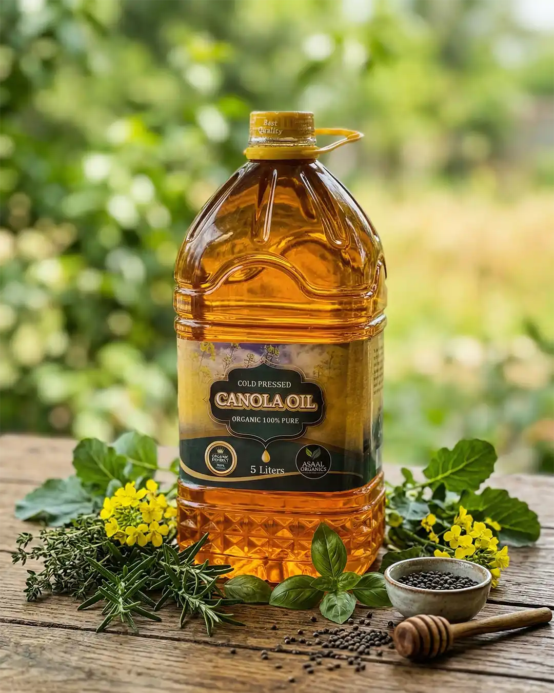 Pure Canola Oil — 5L Economy Value