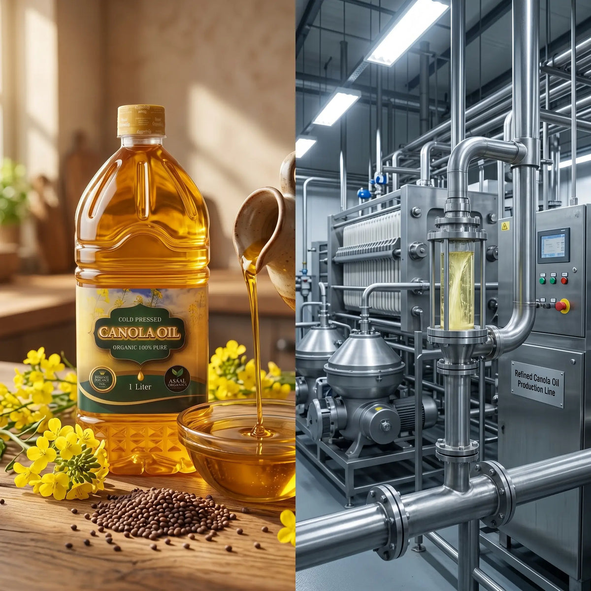 Cold pressed canola oil nutritional benefits